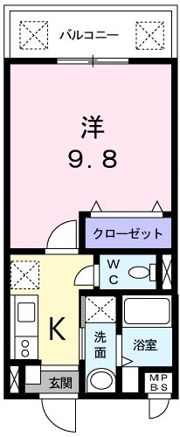 ベル カーサの間取り画像