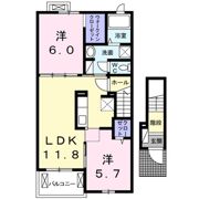 アステルコートⅠの間取り画像