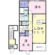 フォルシュM＆Kの間取り画像