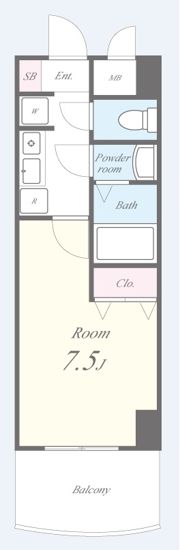 メルヘンローズ学研都市の間取り画像