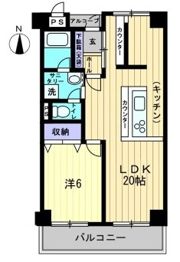 ノースポイントハイツの間取り画像