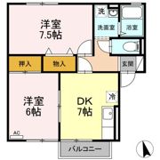 ルミエールAの間取り画像