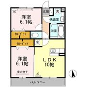 スリー・スター Ⅴ号館 Bの間取り画像