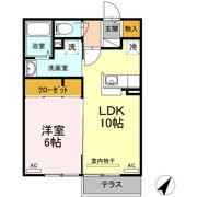 ユリモVの間取り画像