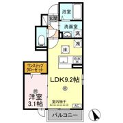 フルール ドゥ リリーの間取り画像
