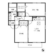 リビングタウン新宮 F棟の間取り画像