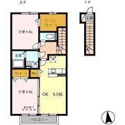 グランモアTOJIKIの間取り画像