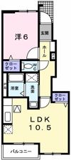 クライネス ドルフの間取り画像