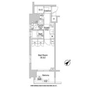 コンフォリア神楽坂DEUXの間取り画像