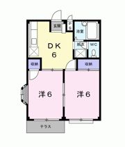 エルディムSの間取り画像