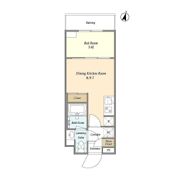 SUNIVAS飯田橋の間取り画像