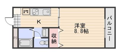 ディアスUⅢの間取り画像