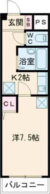 Feel Woodsの間取り画像