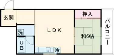 香里ロイヤルプラザの間取り画像