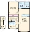 INVOKE Ⅱの間取り画像