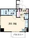 エスリード中山手県庁前の間取り画像
