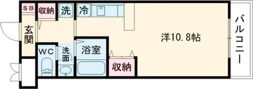 ジュネス藤の間取り画像