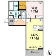 セジュール御所野の間取り画像