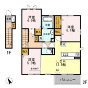 キューブの間取り画像