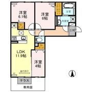 グラン ラフテルの間取り画像