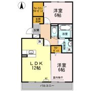 ルミエール手城 C棟の間取り画像