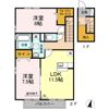 サンルーチェASADAの間取り画像