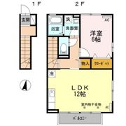 セジュール堂林 A棟の間取り画像