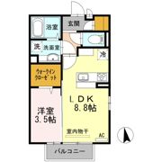 エントラール Bの間取り画像