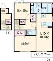 プティ シャンヴェールの間取り画像