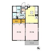 クローバーハイツの間取り画像