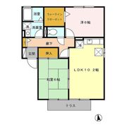 コンフォール・K A棟の間取り画像