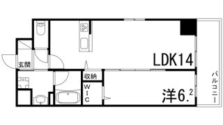 ル・シエル呉服町の間取り画像