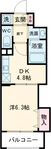 トゥリオ・インの間取り画像