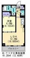 パークサイドヒルズ伏石の間取り画像