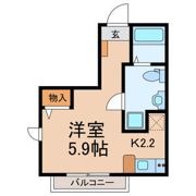 via del vento(ヴィアデルヴェント)の間取り画像