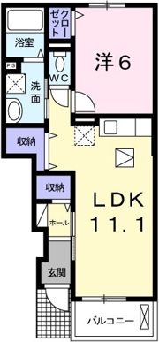 フェリーチェの間取り画像