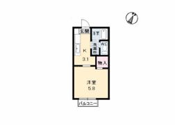 メゾン デラ W C棟の間取り画像