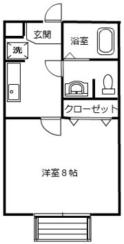 プランドールA棟の間取り画像