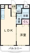アーバンヒルズⅠの間取り画像