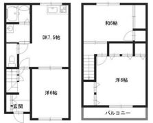 アベニュー安室の間取り画像