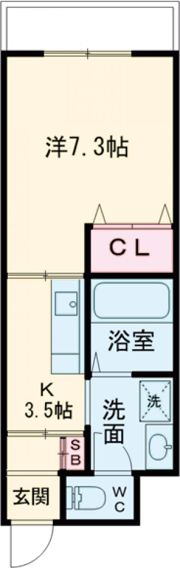 アルファルファ＋A棟の間取り画像
