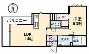 Laulea 白石の間取り画像