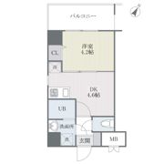 ジェイド博多の間取り画像