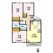 メゾン・ロゼール Cの間取り画像