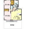 サンフィールド Ⅰ棟の間取り画像