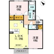 セジュール高島の間取り画像