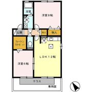 クウラージュ C棟の間取り画像