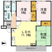 シャルマン野口 A棟の間取り画像