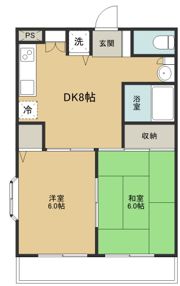 煉瓦館90の間取り画像