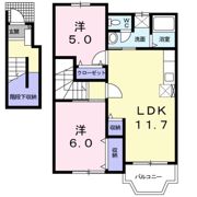サウスパープルの間取り画像